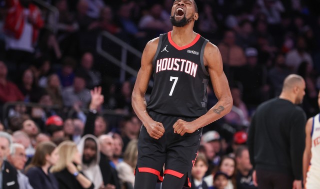 体育赛事-KD全明星后场均29.4分6.1板5.1助&amp;命中率54.1% 同期总得分联盟第1