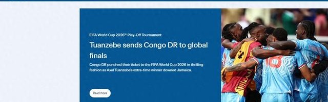 开云体育app-刚果民主共和国晋级！北京球迷的老熟人要踢世界杯啦！|刚果民主共和国队|巴坎布|牙买加队|皇家贝蒂斯|图安泽贝_新浪新闻